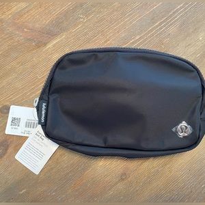 NWT black Lululemon belt bag